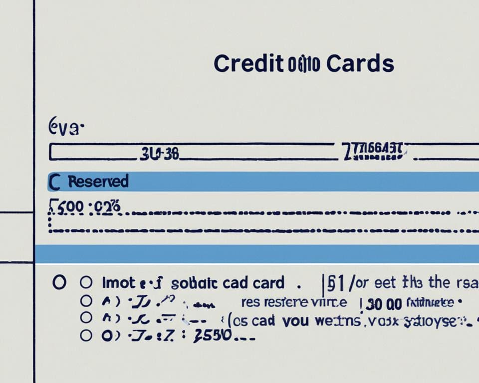 gereserveerd bedrag creditcard