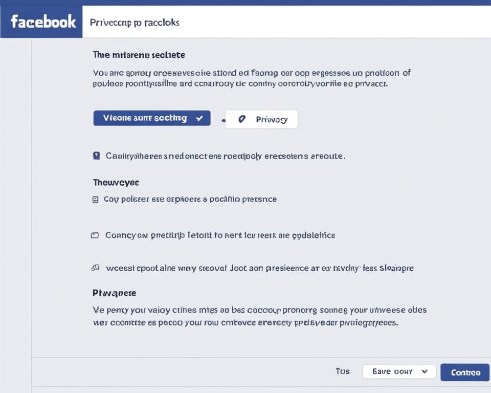 privacy instellingen facebook