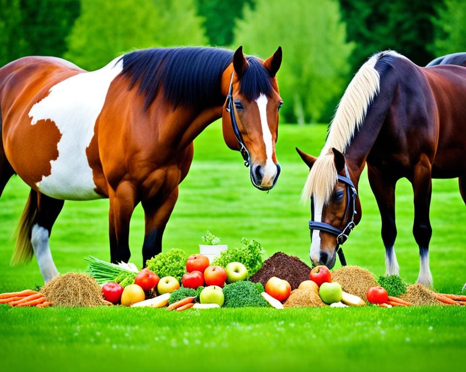 wat eten paarden het liefst