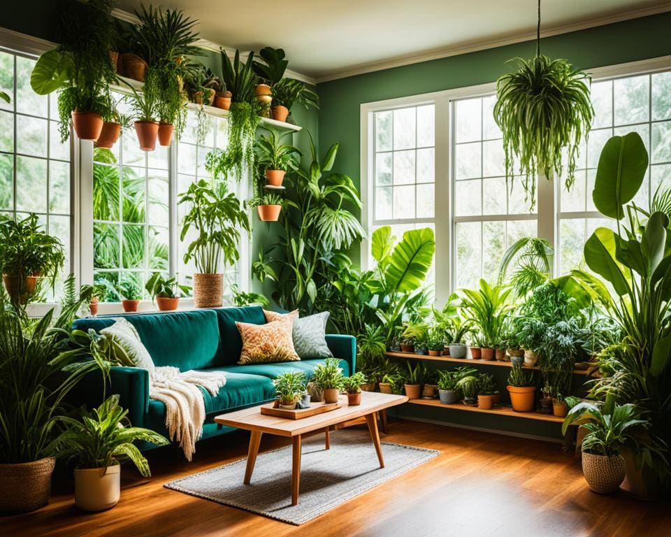 Gebruik van Planten om Thuis een Tropische Sfeer te Creëren