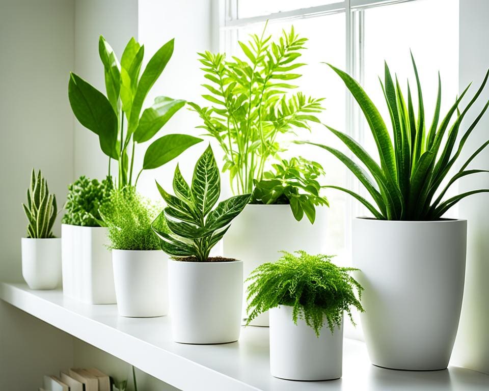 Groene Planten Binnenshuis
