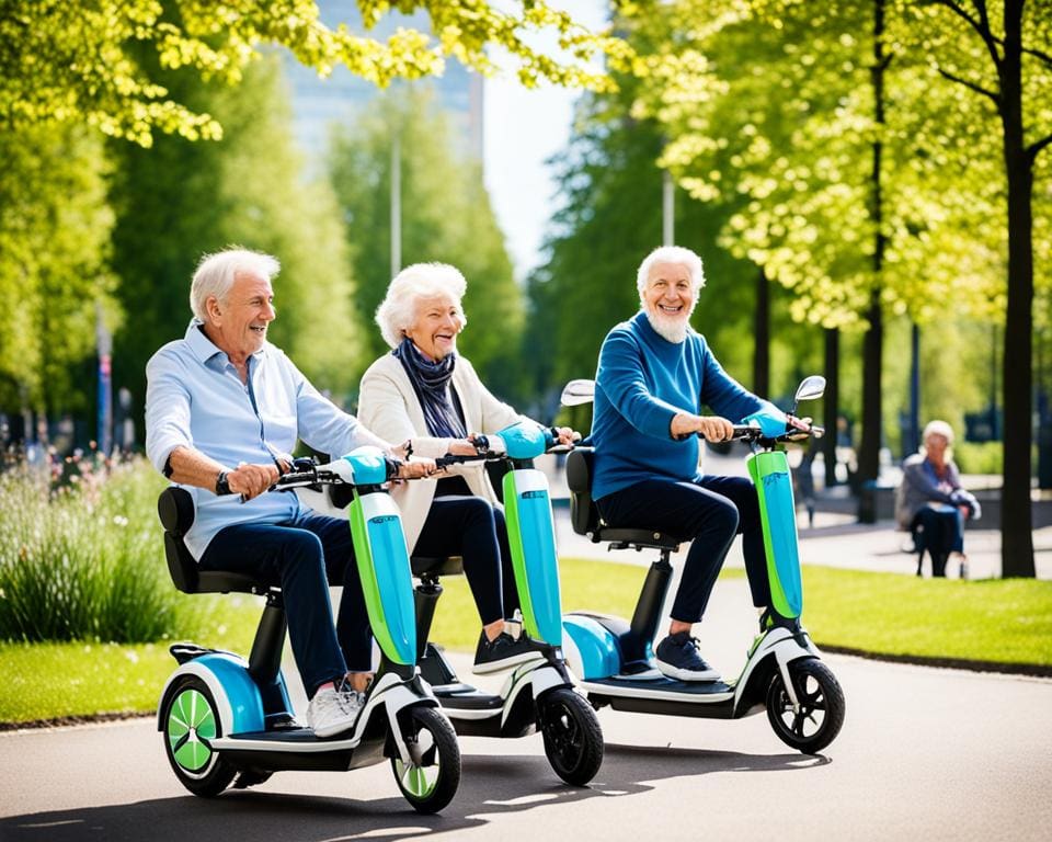 Scootmobielen voor actieve senioren