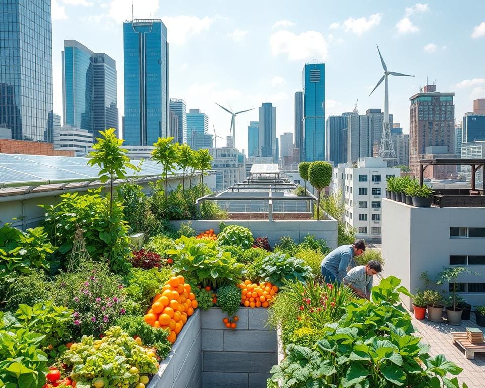 Duurzaamheid in urban farming