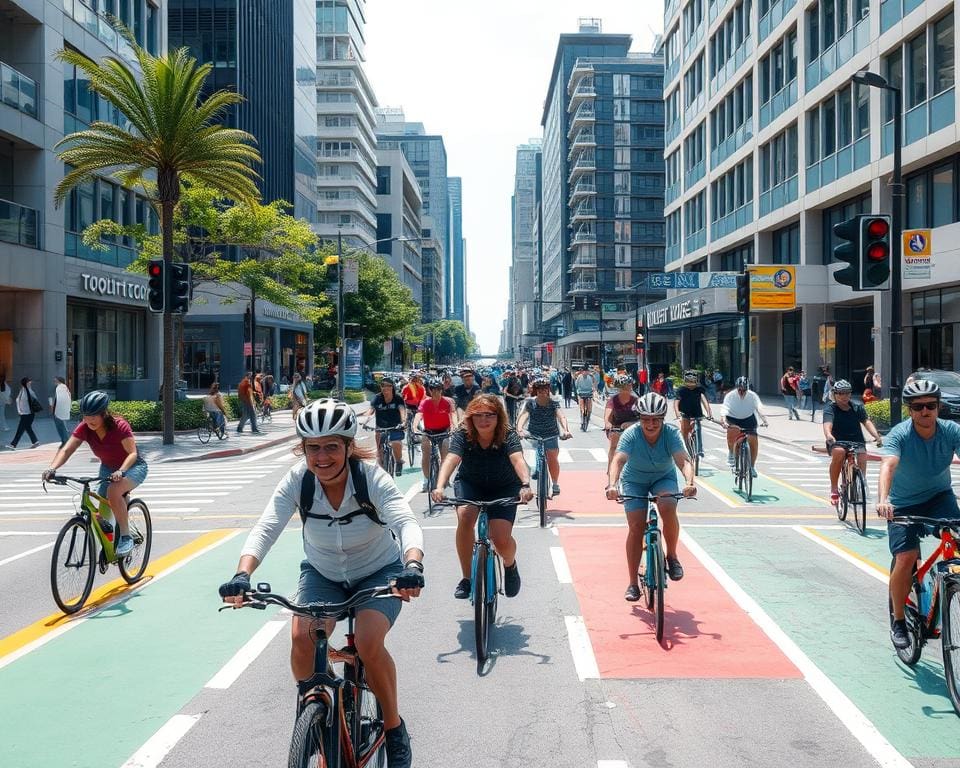 Fietsen in stedelijke gebieden: Veiligheidsmaatregelen en tips