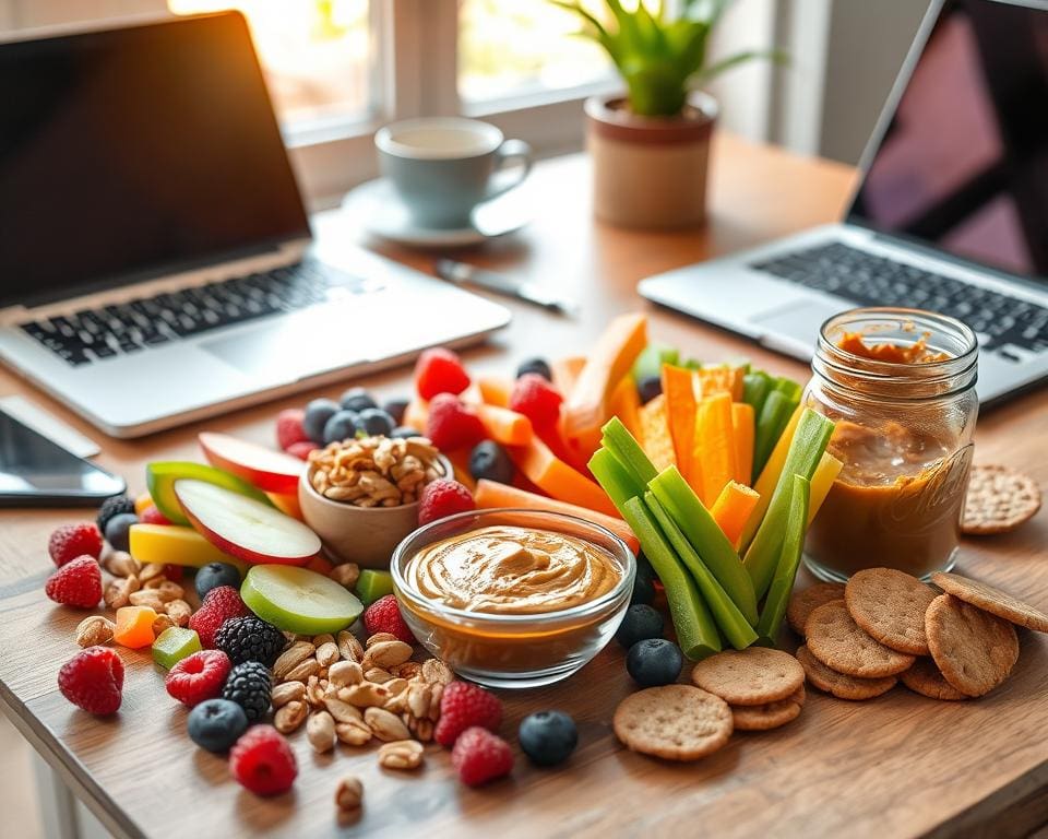 Gezonde snacks voor onderweg en op kantoor