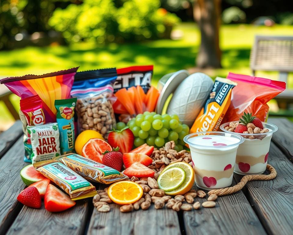 Gezonde snacks voor onderweg en tijdens het sporten