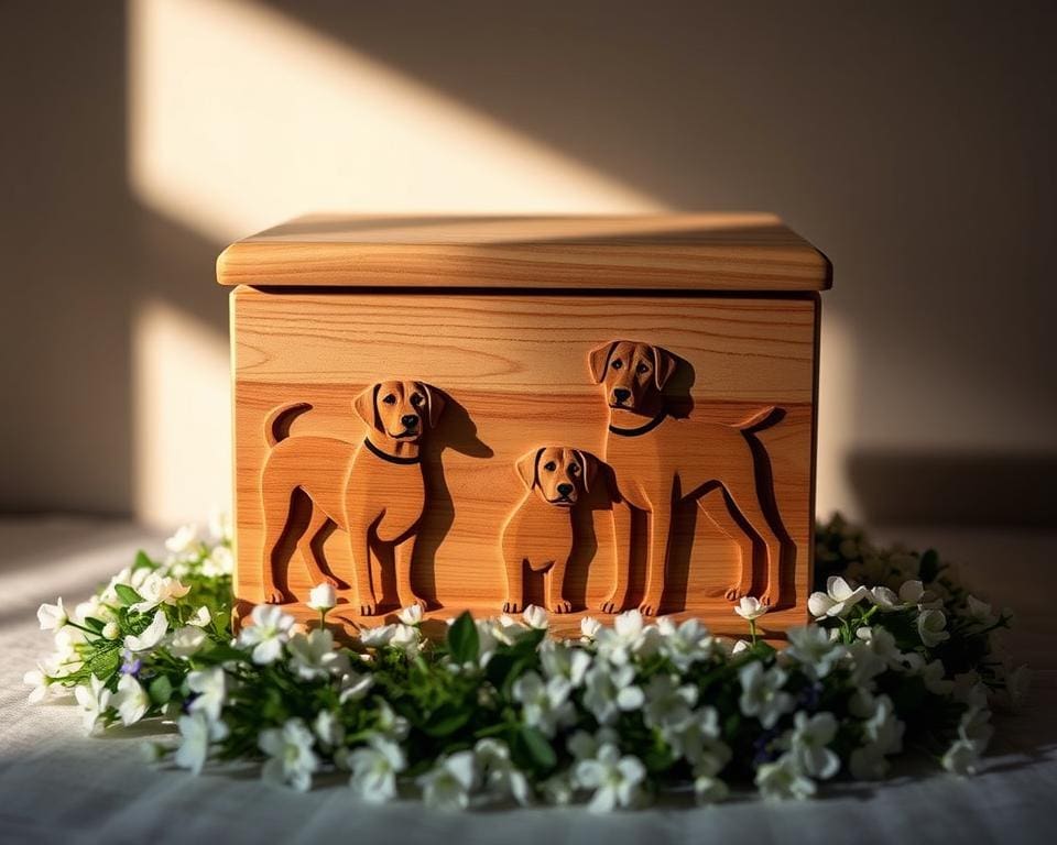 Honden urn