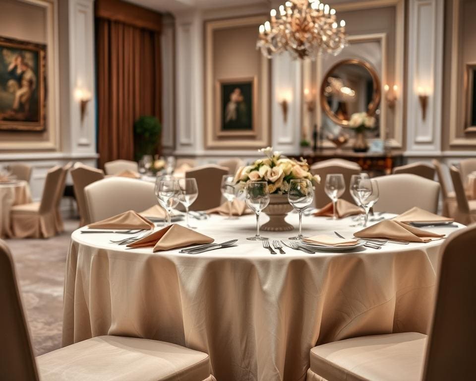 Luxe tafelkleedsets voor een nette eetkamer