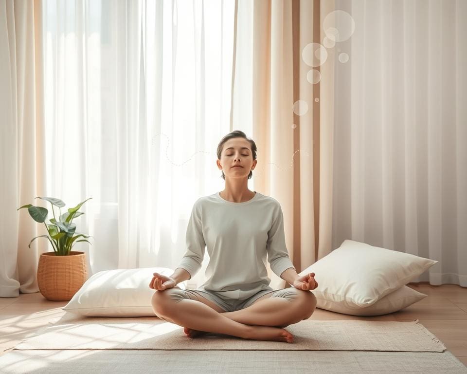 Meditatie en ademhalingstechnieken voor stressvermindering en mentale welzijn