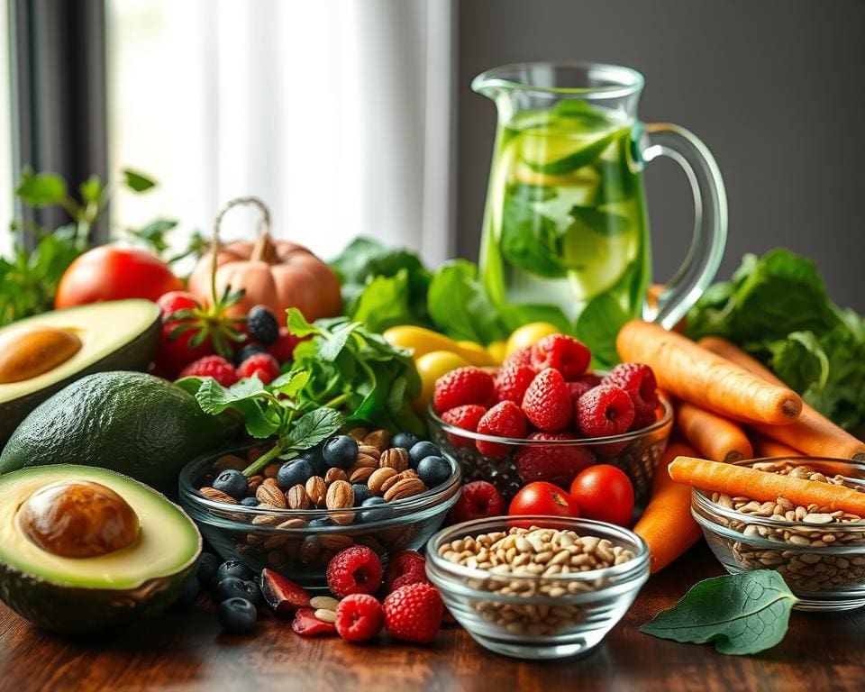 Voeding en hydratatie voor een gezondere huid en haar