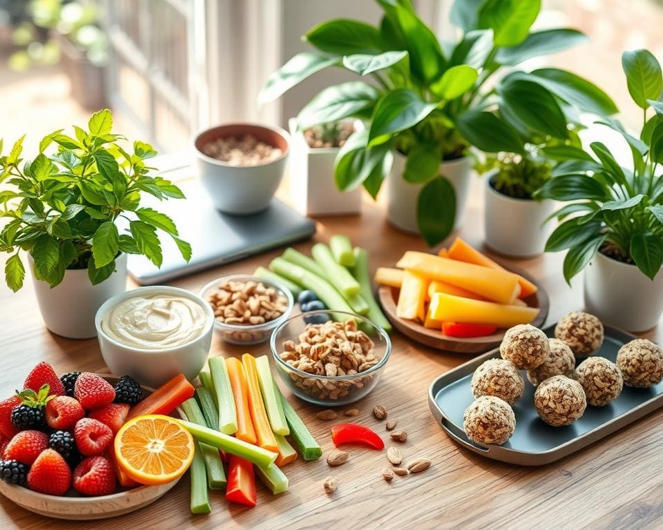 gezonde snacks voor meer energie