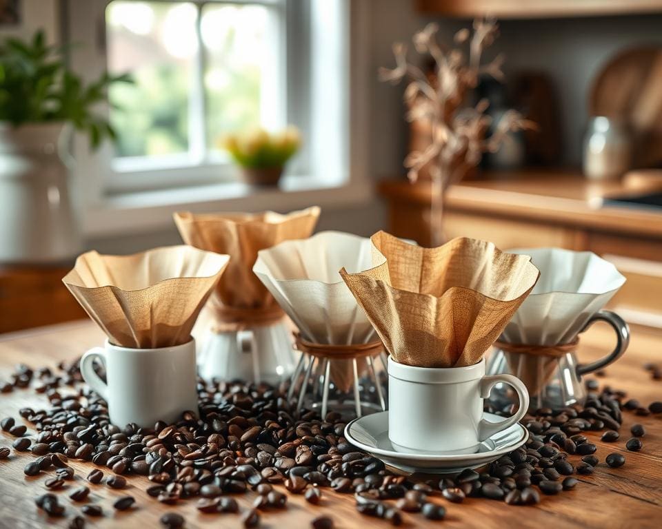 herbruikbare koffiefilters