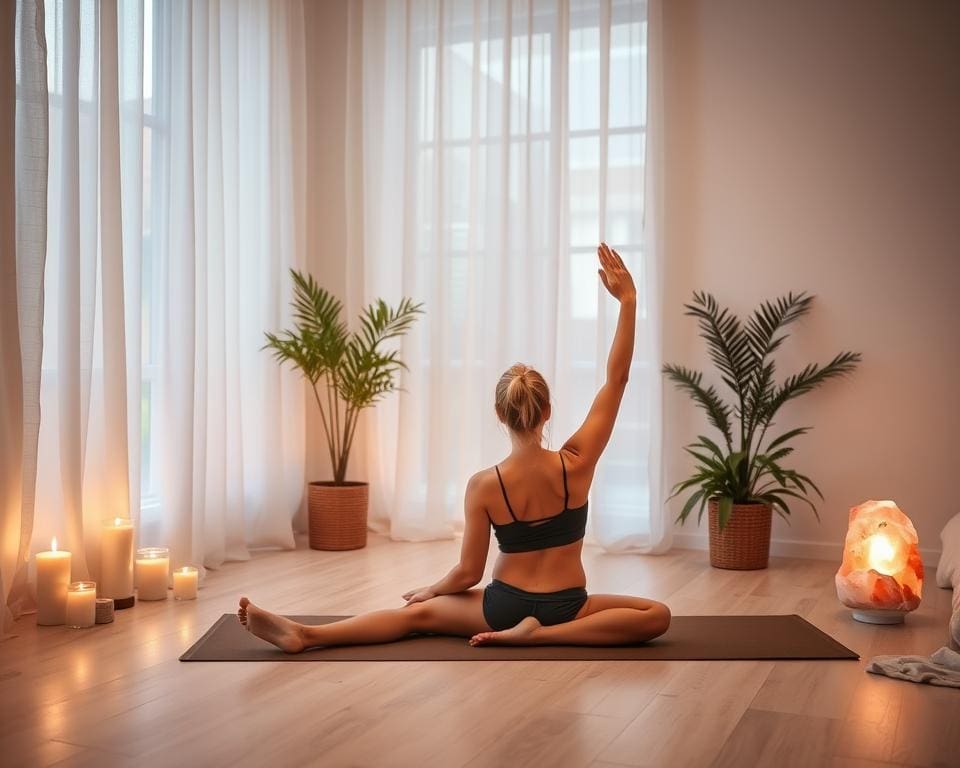 yoga oefeningen voor goede slaap