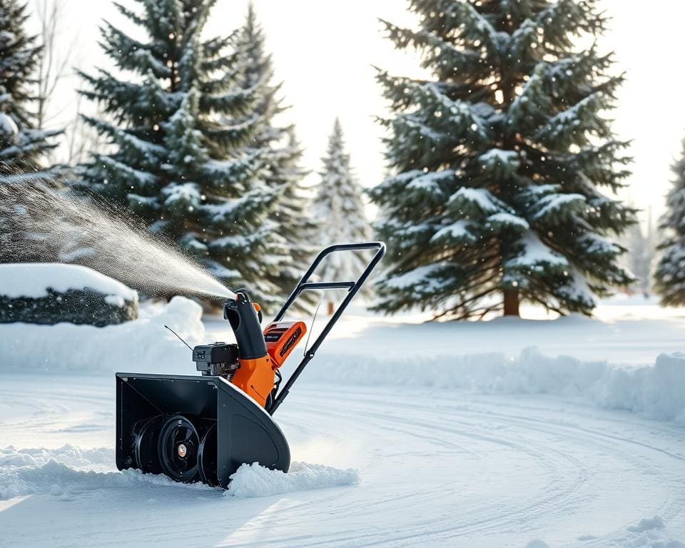 Elektrische sneeuwblazers voor eenvoudige sneeuwruiming