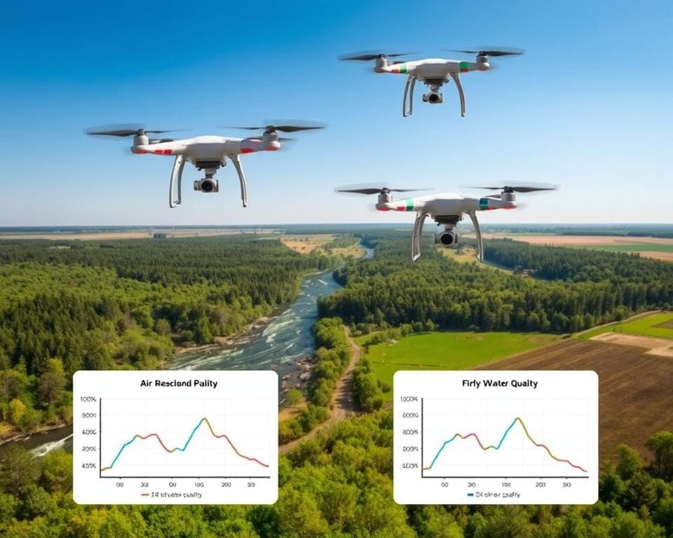 Hoe drones helpen bij milieumonitoring