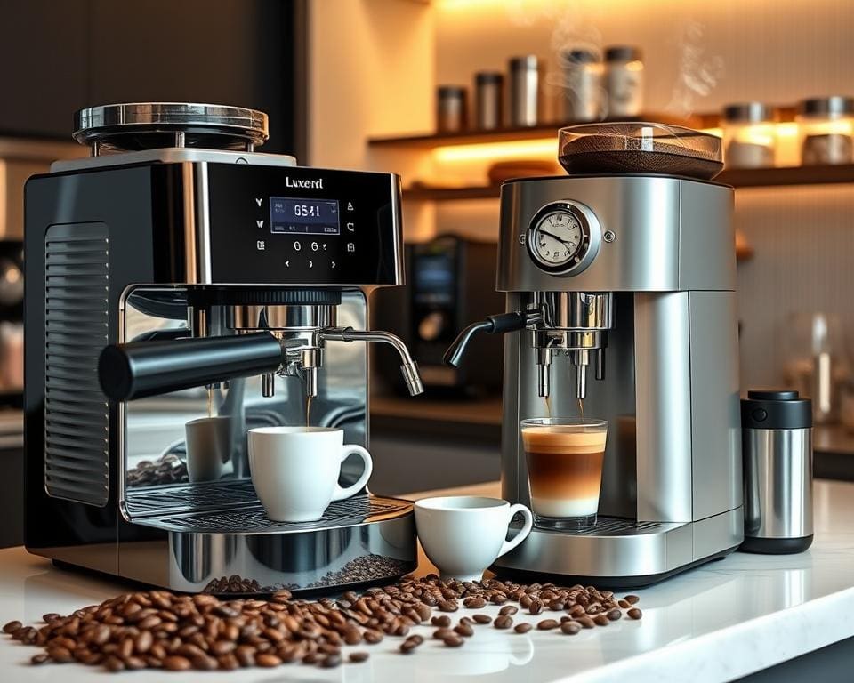 Luxe koffiezetapparaten voor koffieliefhebbers thuis