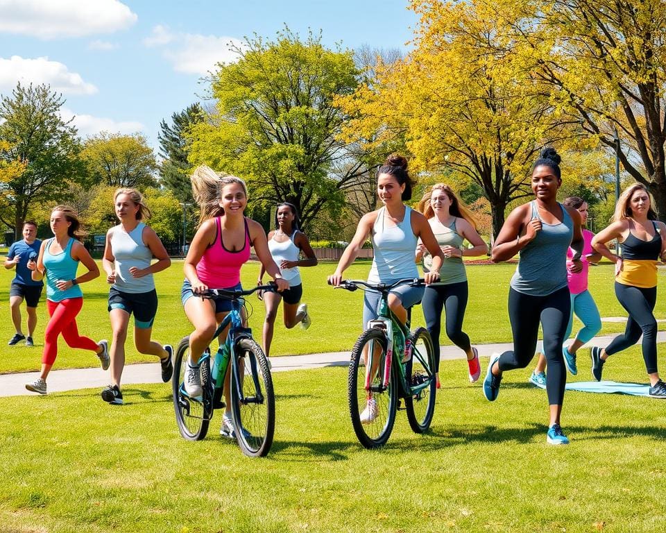 Regelmatig bewegen en fitnessniveau