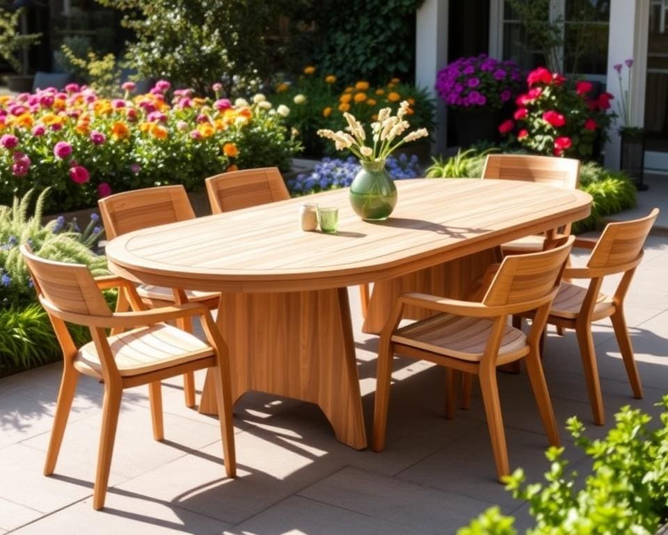 Tuintafel ovaal: Combineer stijl en functionaliteit