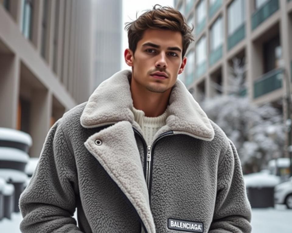 Balenciaga fleeces: Voor een comfortabele en moderne winterlook