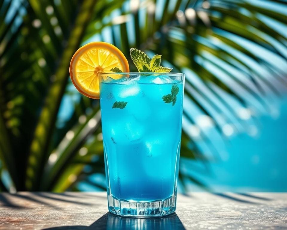 Blue Lagoon Mocktail: Fris en alcoholvrij genieten