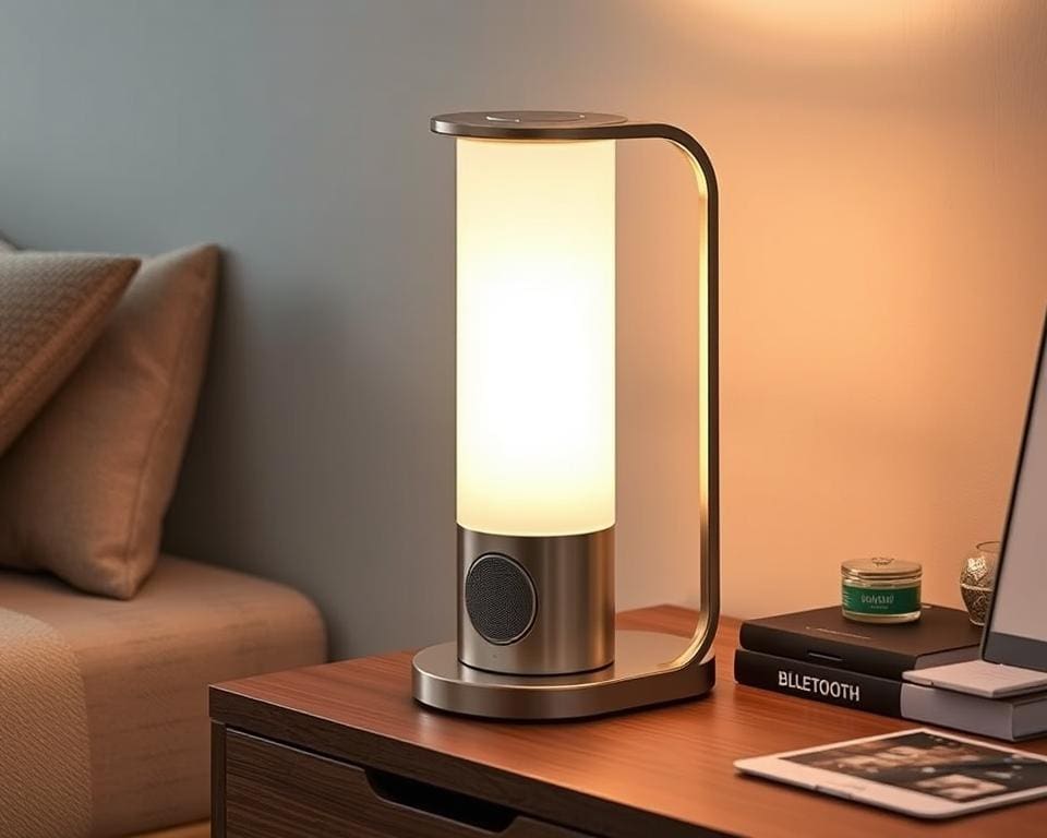 Design tafellampen met speaker