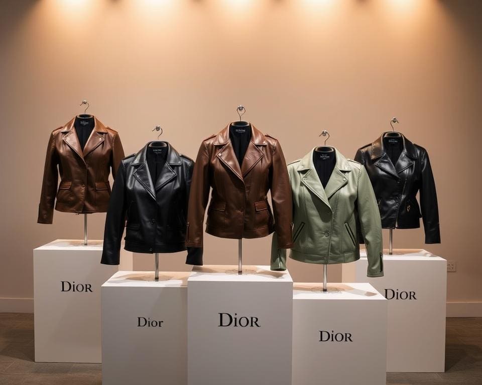 Dior leren jackets: Voor een gedurfde, tijdloze uitstraling