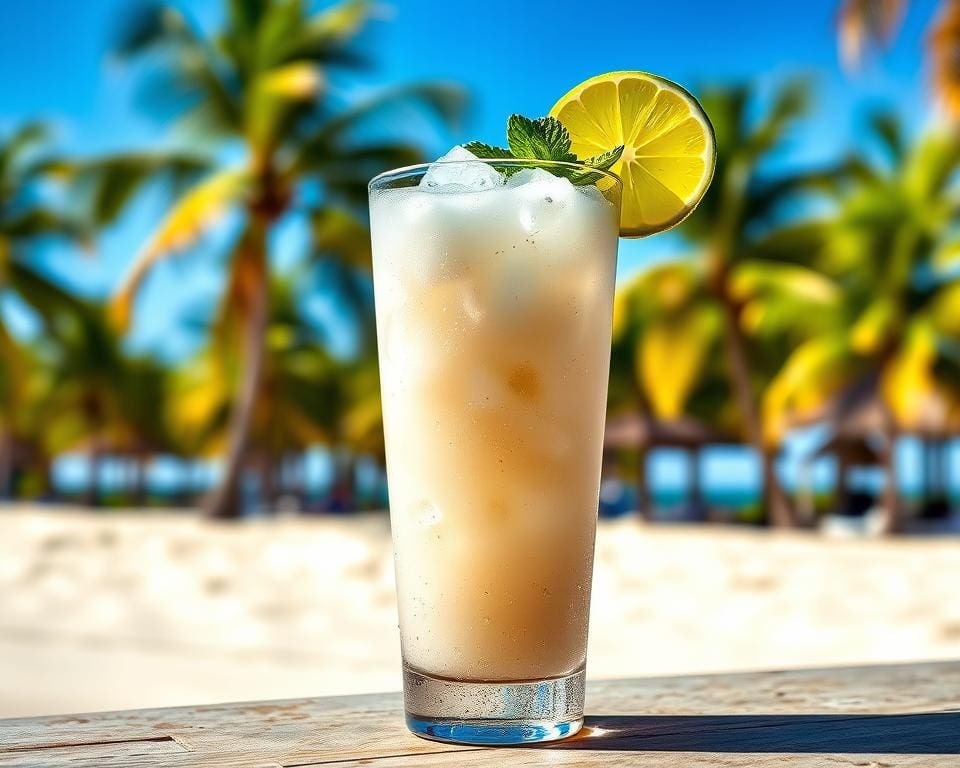 Frozen Coconut Mojito