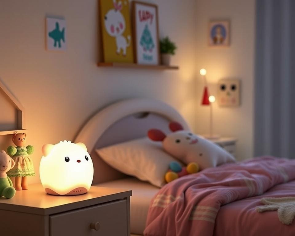 Kinderkamer verlichting met Bluetooth speaker