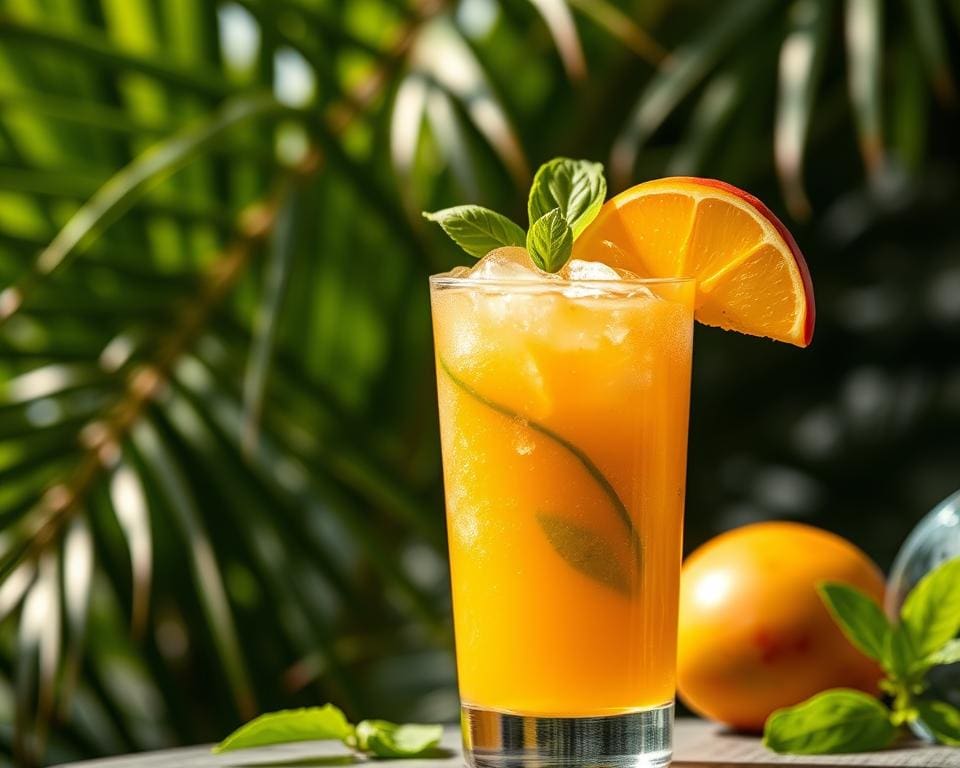 Mango Basil Smash: Een tropische cocktail met een twist