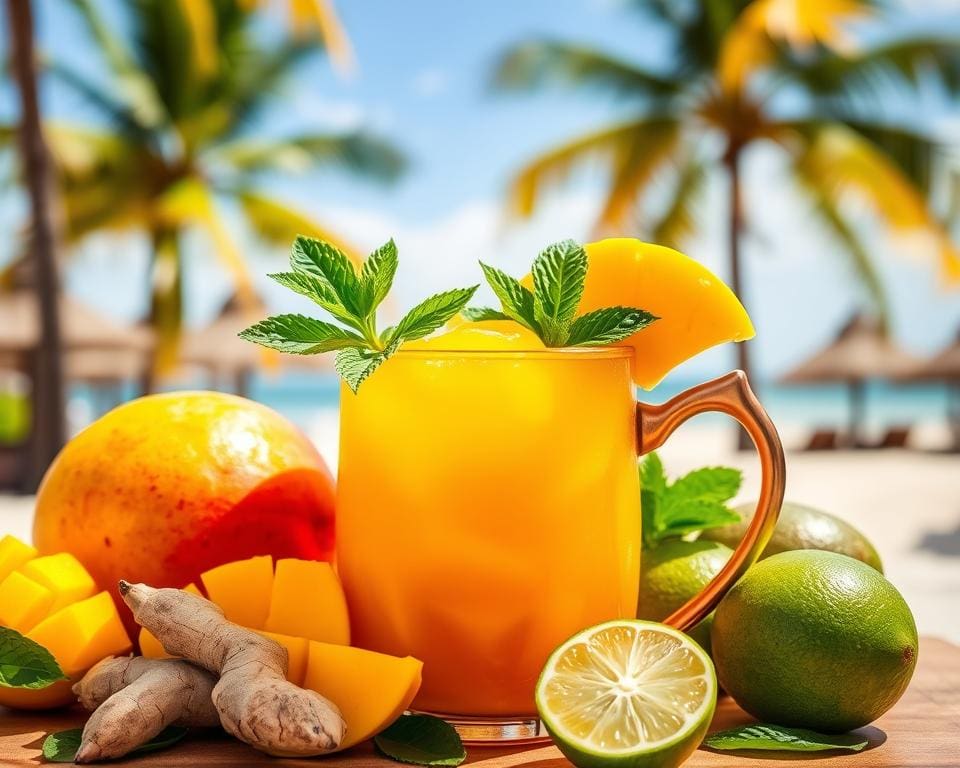 Mango Mule: Tropisch met een pittige gemberkick