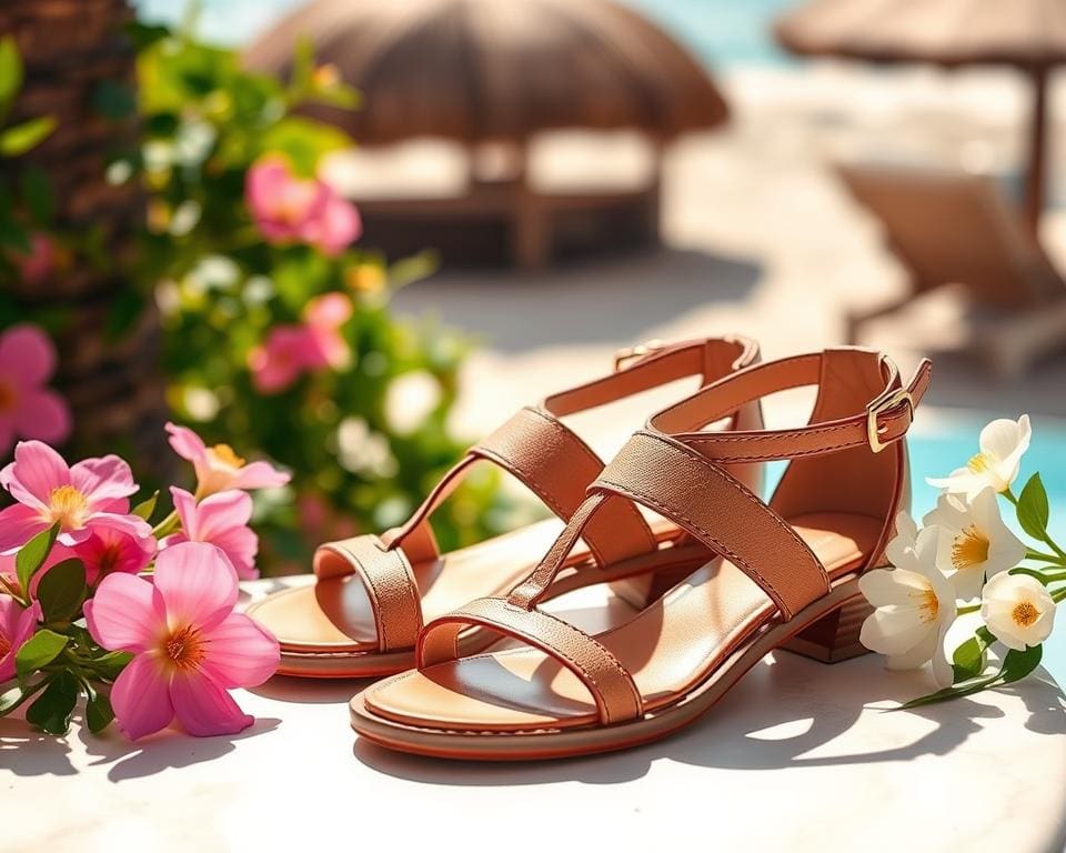 Michael Kors leren sandalen