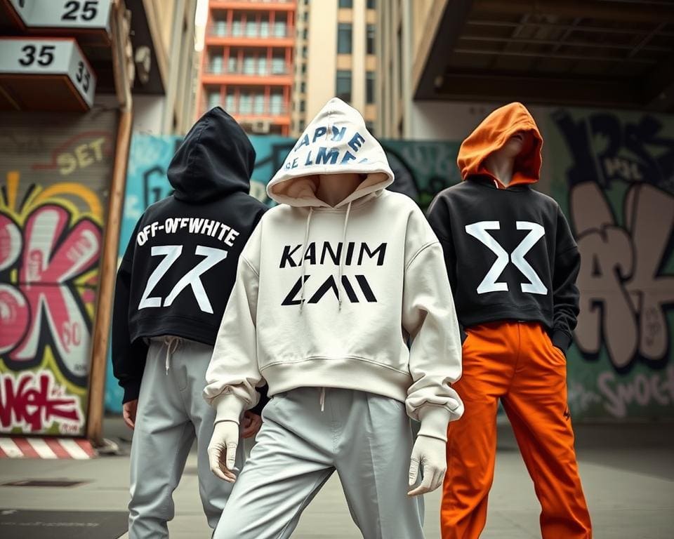 Off-White cropped hoodies: Streetwear met een verfijnde rand