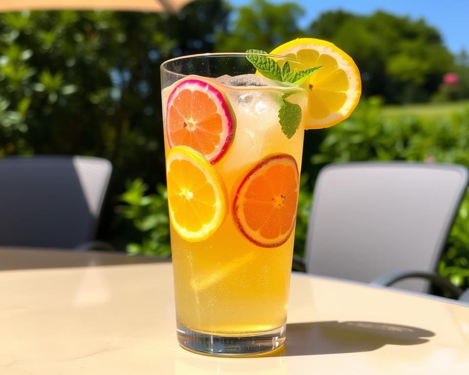 Sparkling Passion Fruit Lemonade voor een frisse dag