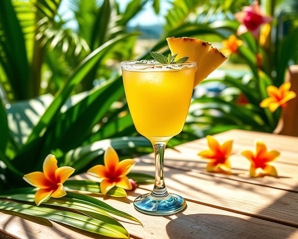 Tropical Pineapple Margarita: Een echte verwennerij