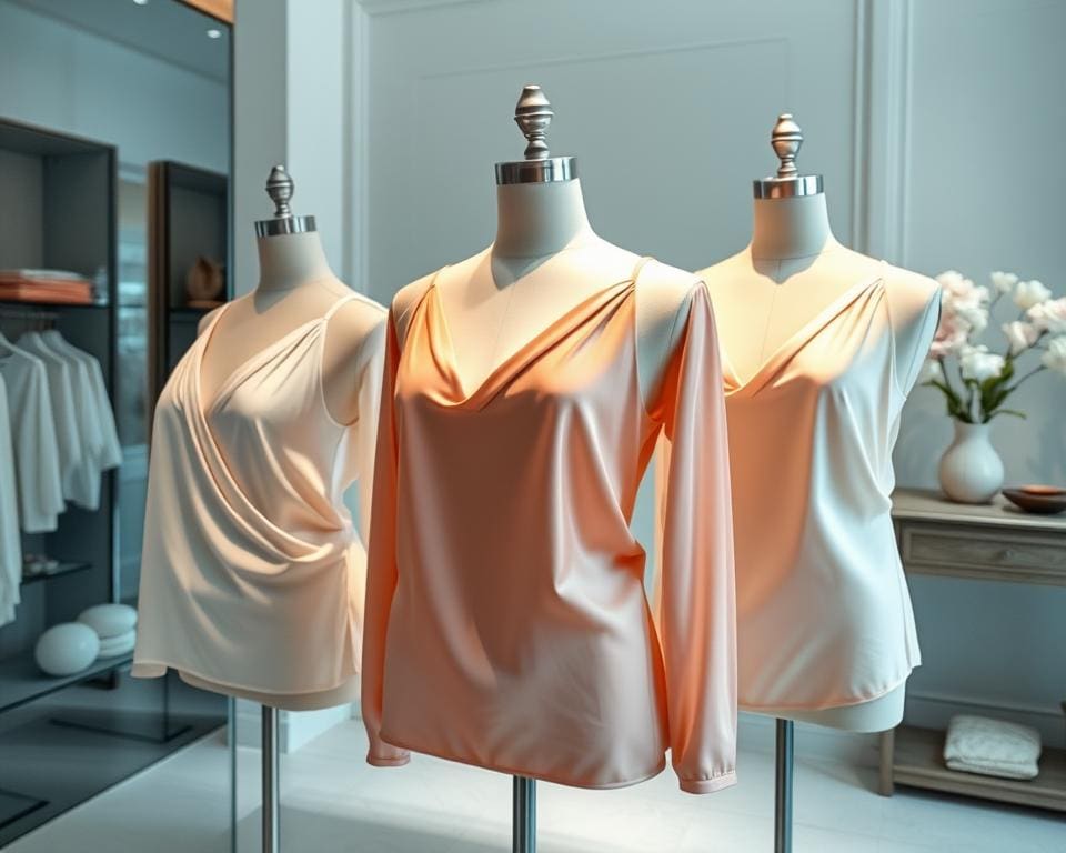 Valentino zijden tops: Voor een subtiele en elegante touch