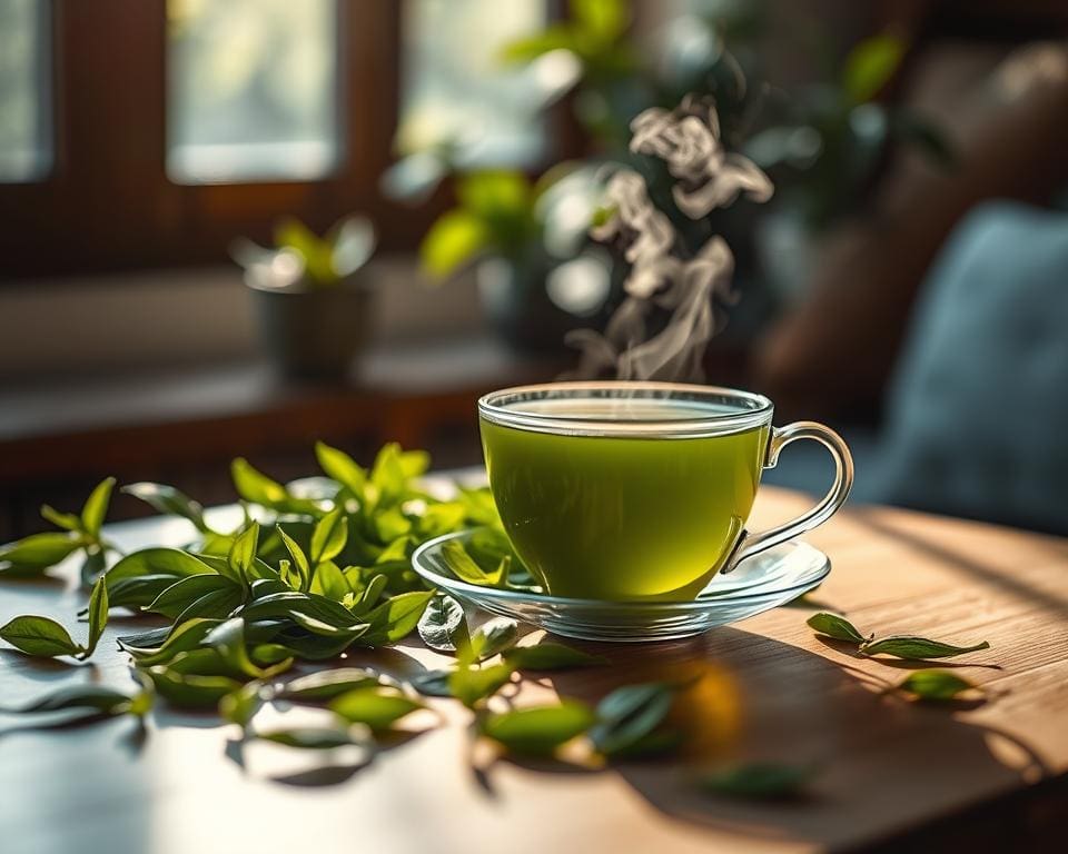 Waarom groene thee goed is voor je focus