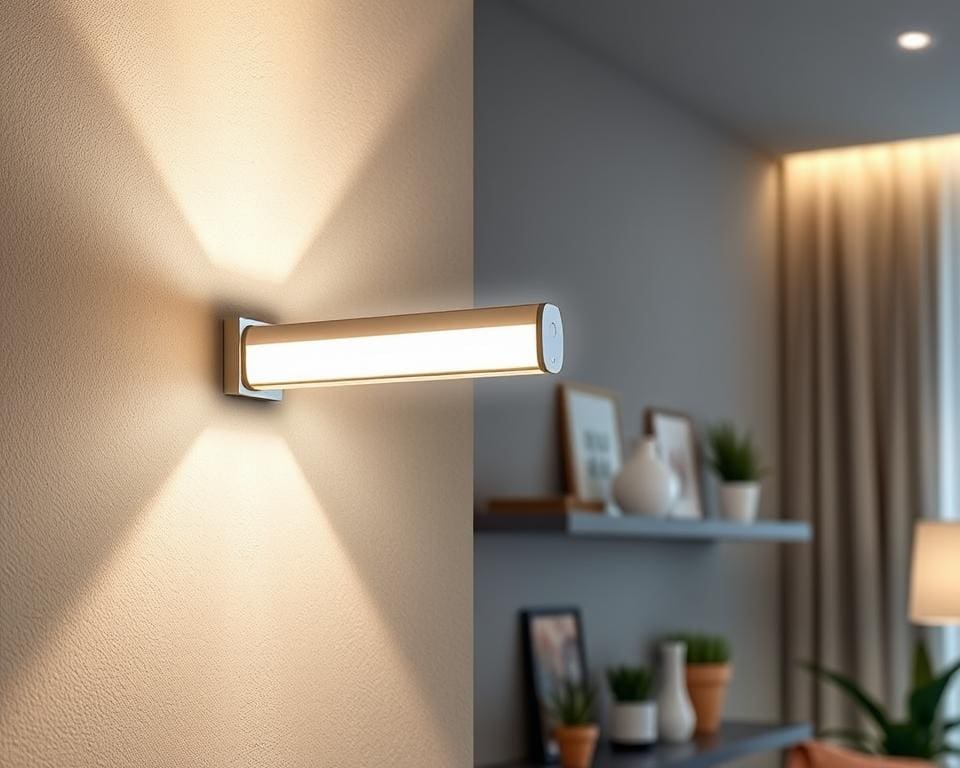 dimbare wandlamp