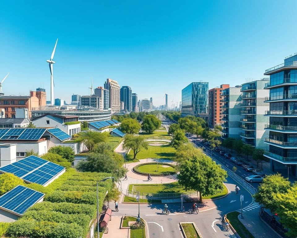 energie-efficiëntie in stedelijke gebieden