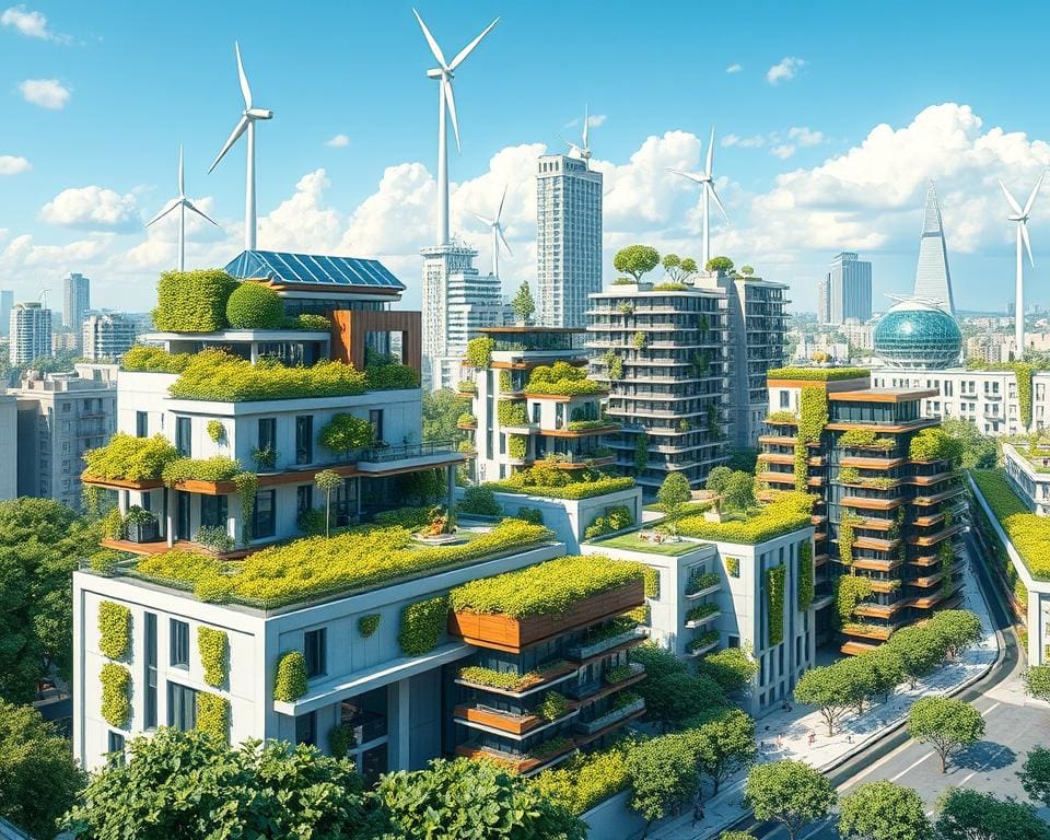 groene technologieën in architectuur