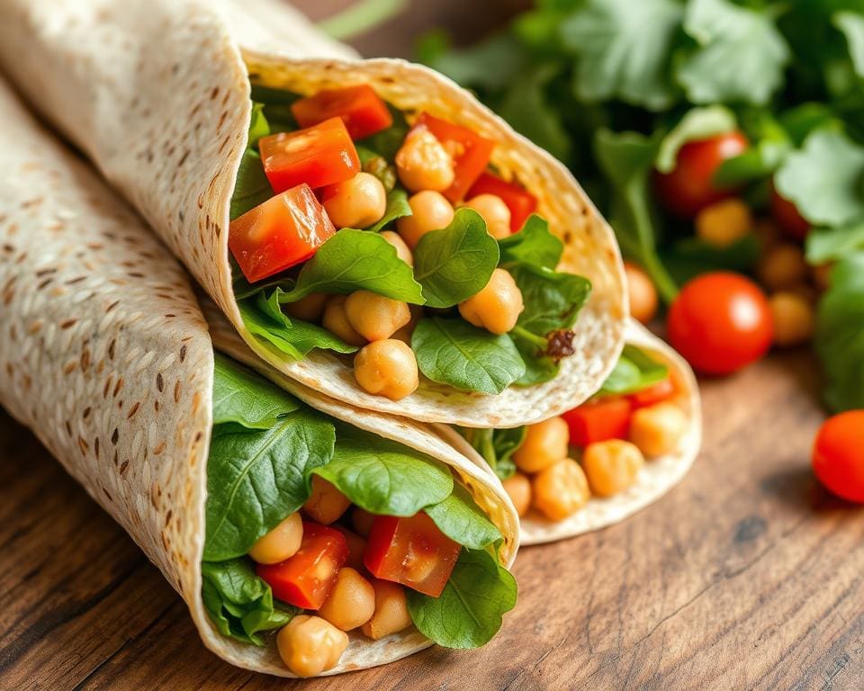 recept wraps met spinazie