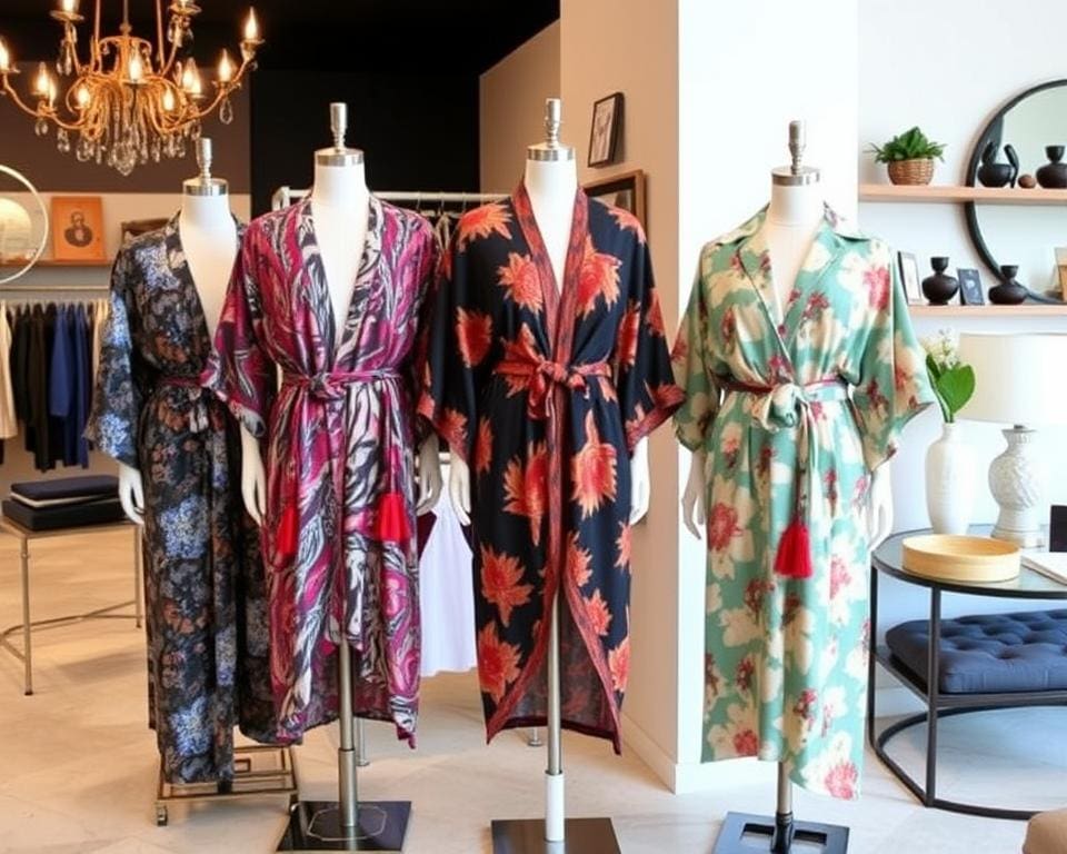 trendy kimono's in de mode