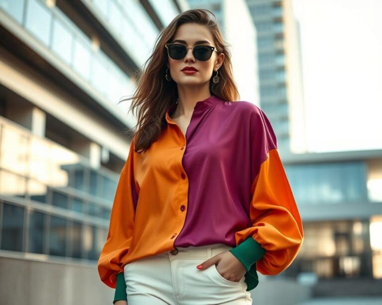 Balenciaga oversized blouses: Voor een moderne, casual stijl