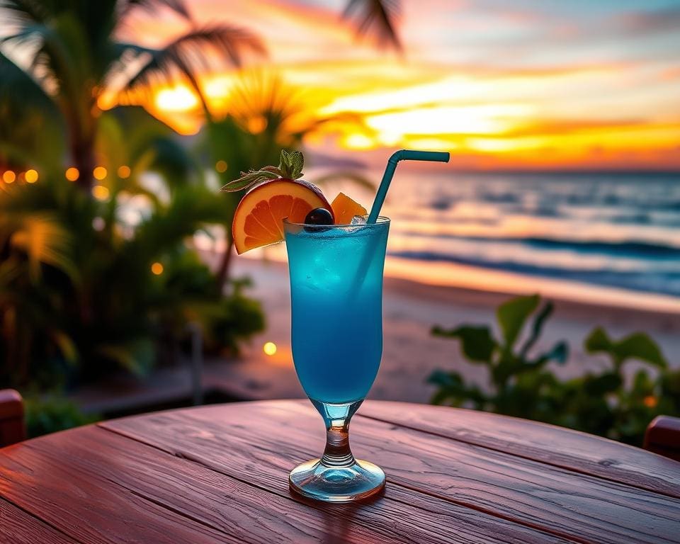 Beste tijd voor Blue Lagoon cocktail