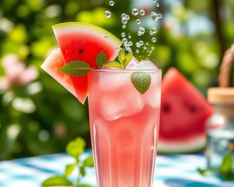 Sparkling Watermelon Cooler: Zomer in een glas